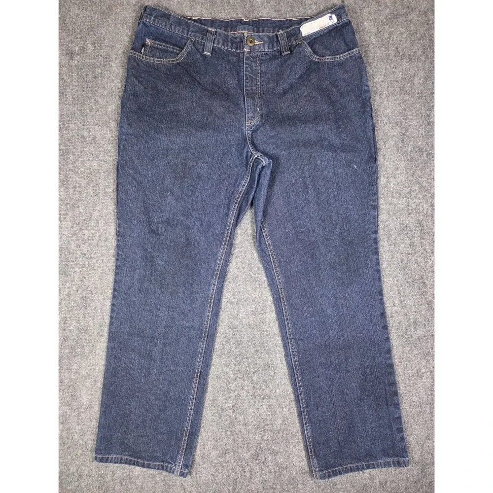 Carhartt FR Jeans Mens 38x32 Blue Flame Resistant Workwear Denim CAT 2 NFPA 2112